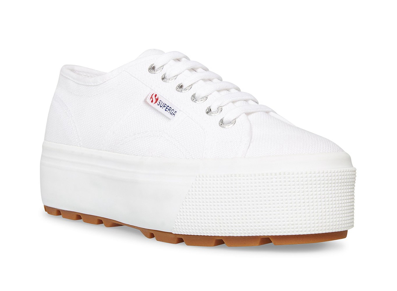 Platform Feminino Branco - Superga 2790 Tank - QXFCW-8017